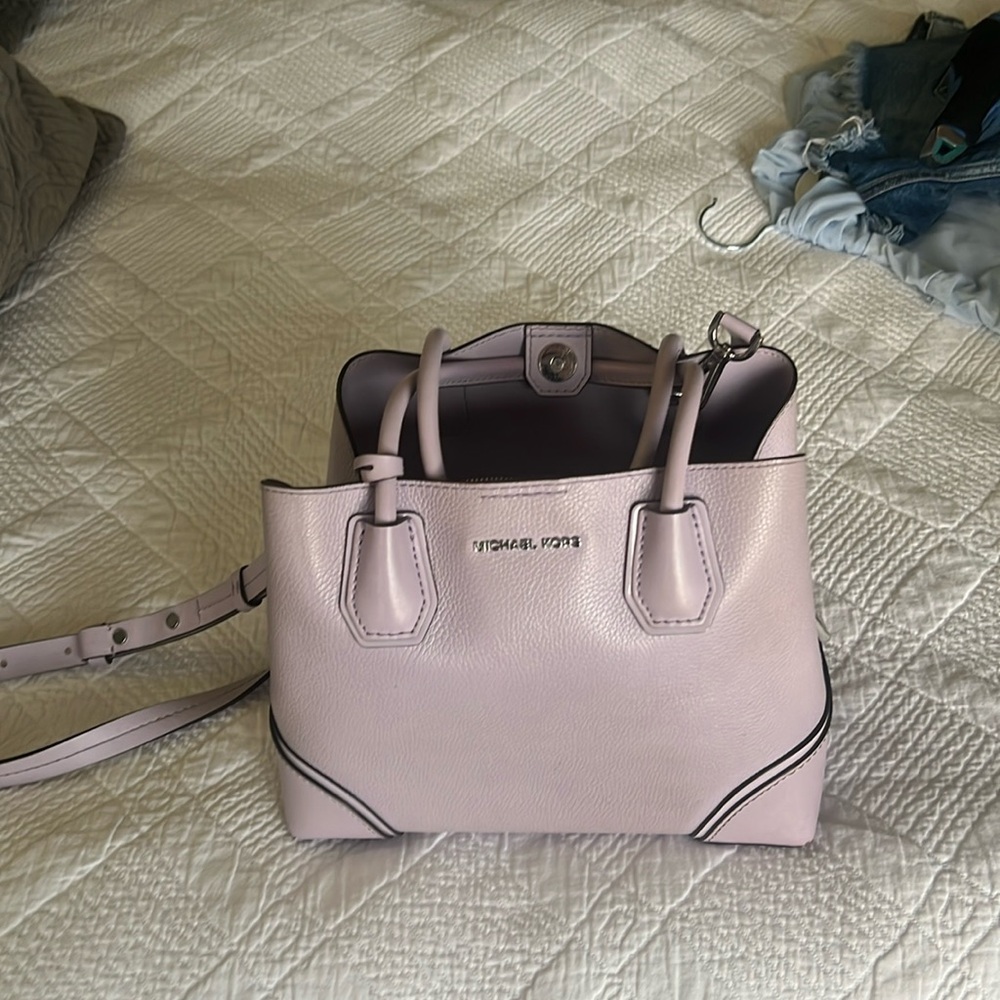 Michael Kors lavender handbag